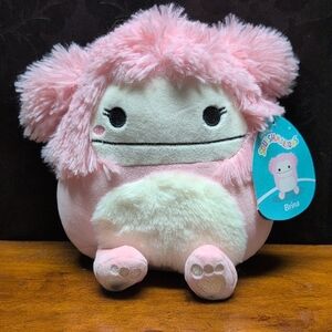 Squishmallows Brina (Fuzzy Belly) BNWT, 8"